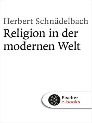 cover image of Religion in der modernen Welt